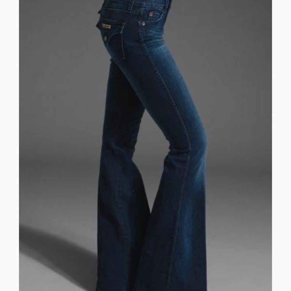 Hudson Midrise Flared denim